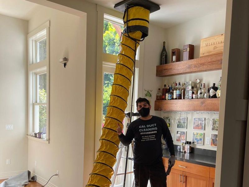 Cal Duct Cleaning CSIA-trained technicians with professional equipment