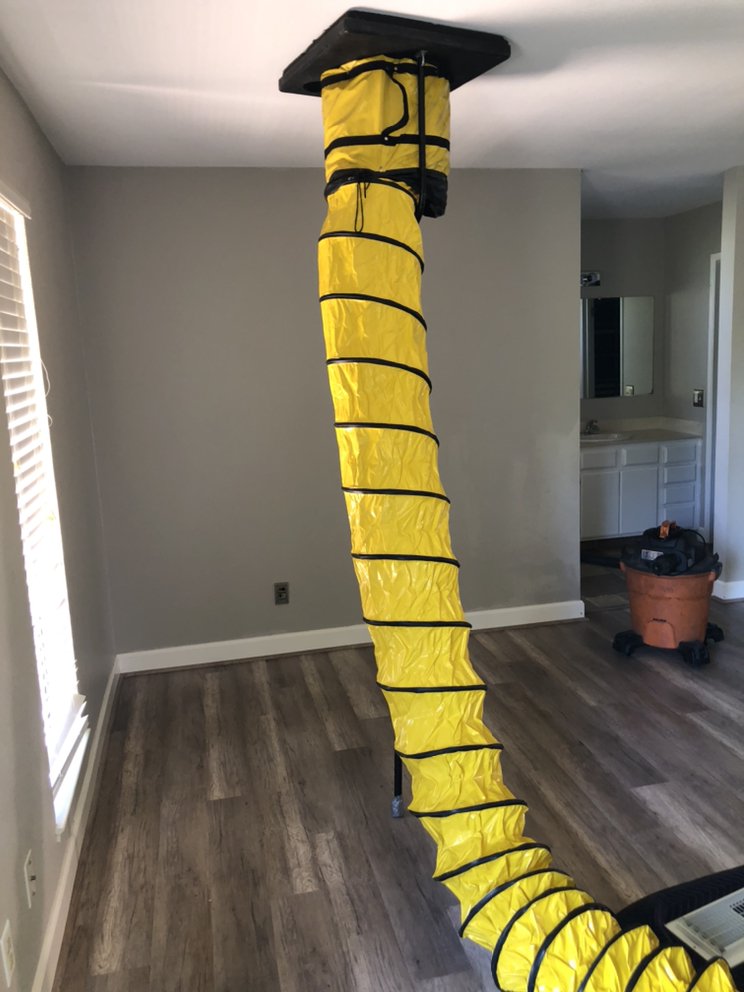 Air duct cleaning results