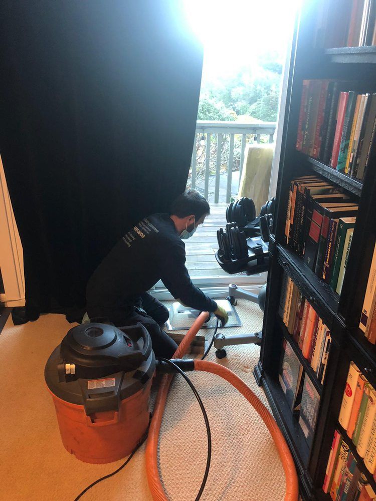 Professional HEPA equipment for air duct cleaning