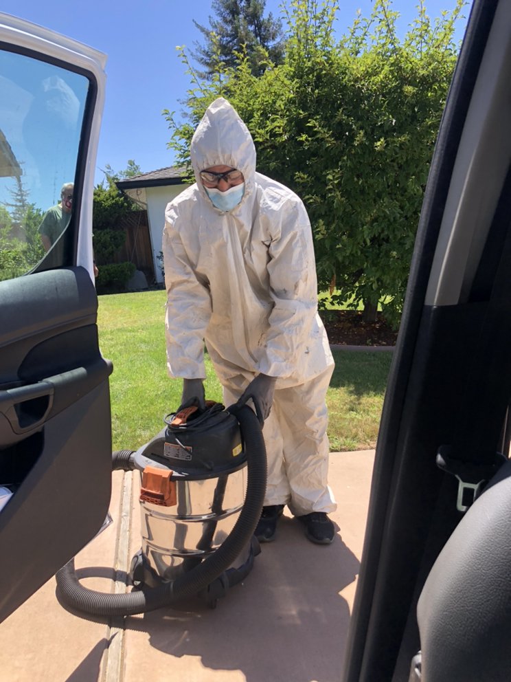 Preparing commercial dryer vent for cleaning